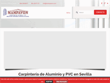 Tablet Screenshot of mampavon.com